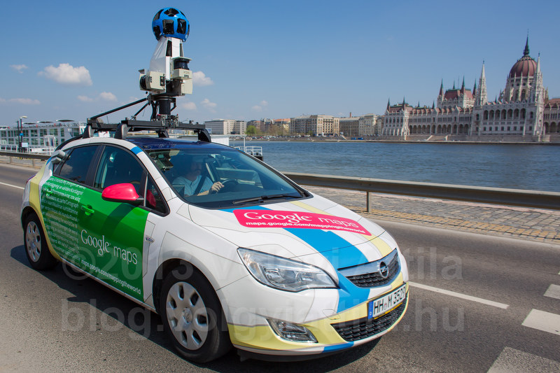 Google Street View press conference