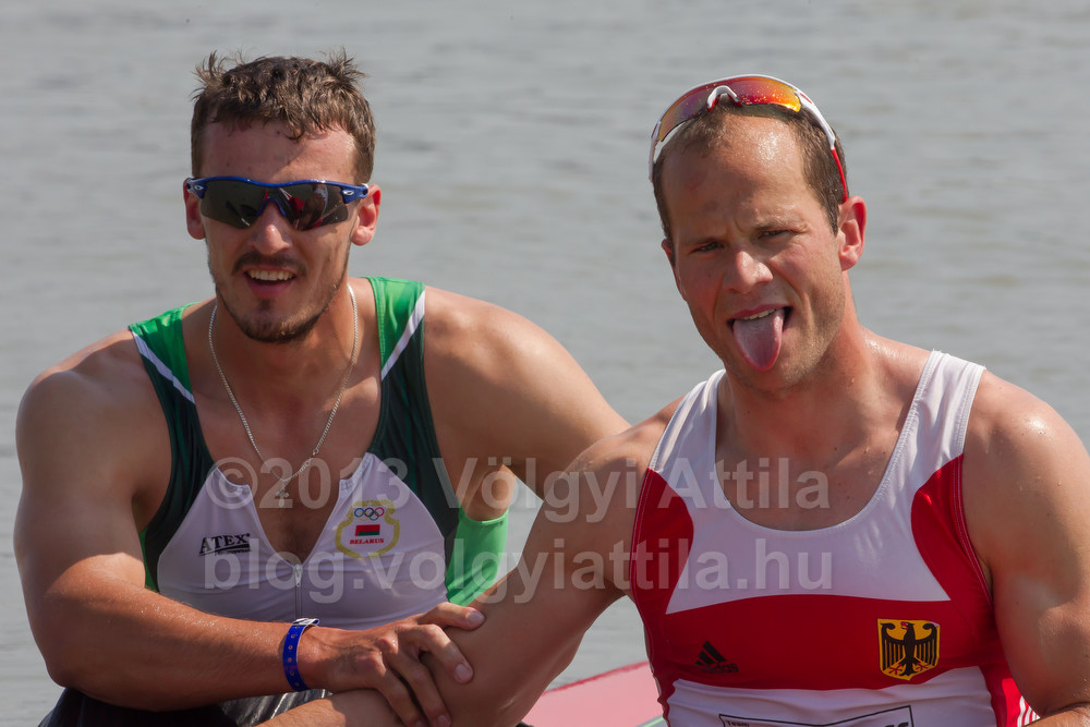 Max Hoff (GER) and Aleh Yurenia (BLR)